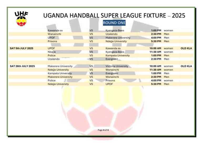 UGANDA HANDBALL LEAGUE FIXTURES 2025_page-0004